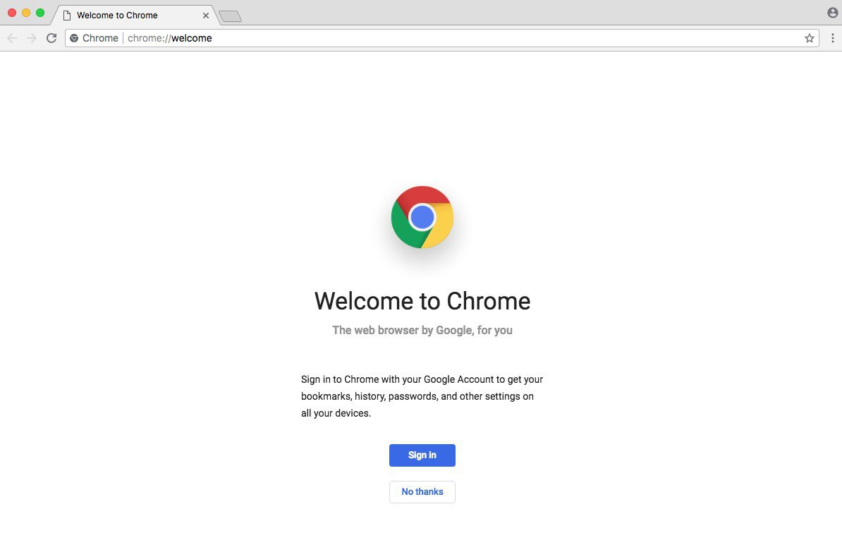 Google Chrome Update Mac