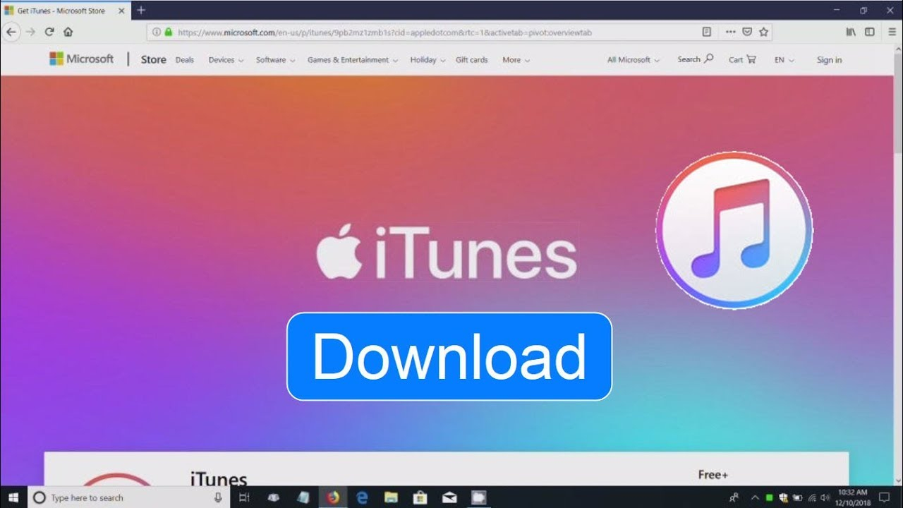 download itunes latest version for windows 10 64 bit