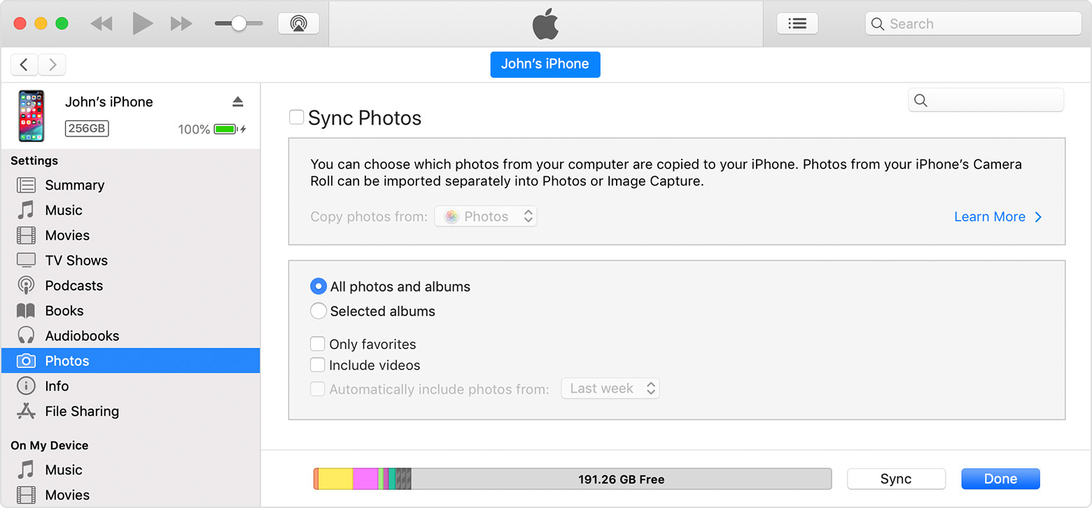 Does Itunes Download Pictures From Iphone