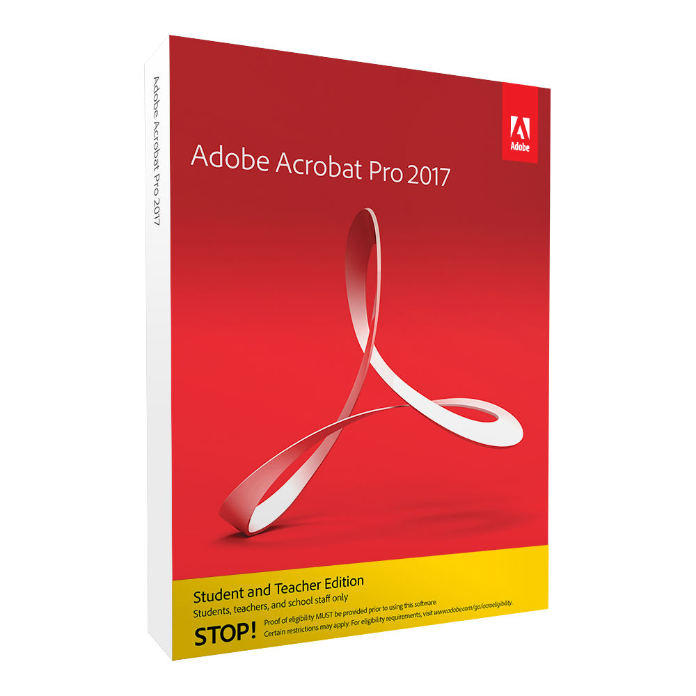 Adobe Acrobat Pro 2017 Student And Teacher Edition Download