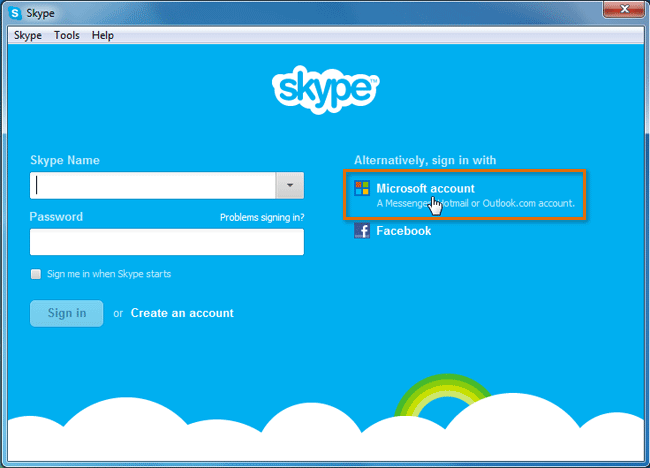 Download Skype Account