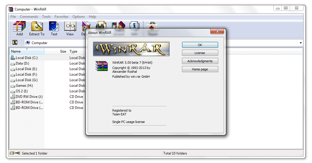 Winrar Free Version Download Windows 7
