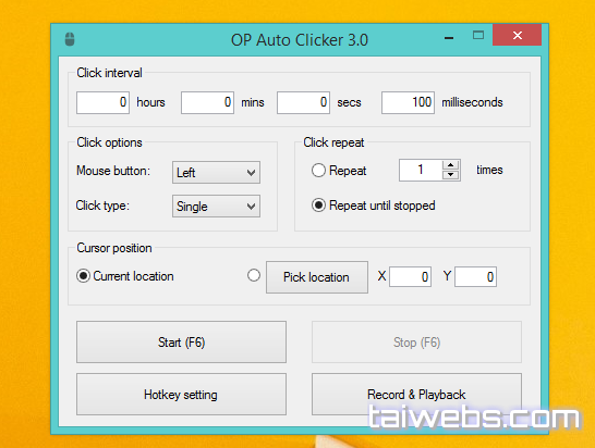 OP Auto Clicker 3 0 Multilingual Auto Mouse Click