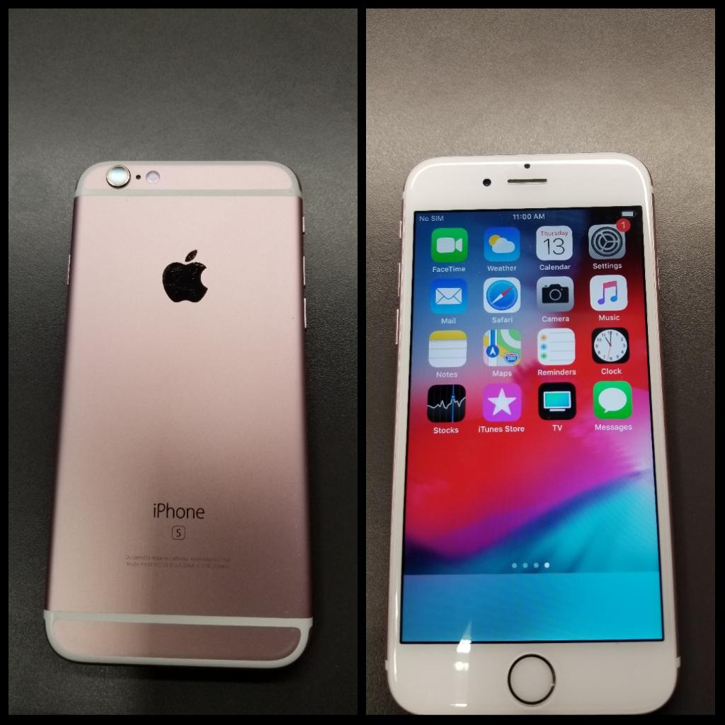 Apple IPhone 6S AT T A1633 Rose Gold 128 GB 